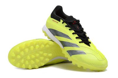 Adidas Predator Accuracy Elite TF Low-Tops Soccer Shoes - Yellow/Black/Silver