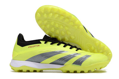 Adidas Predator Accuracy Elite TF Low-Tops Soccer Shoes - Yellow/Black/Silver