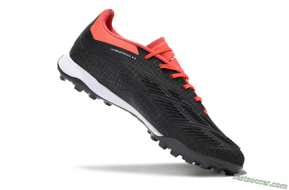 Adidas Predator 24 Elite TF Low-Tops Soccer Shoes - Black/White/Red 4