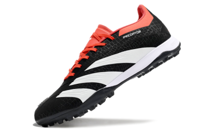 Adidas Predator 24 Elite TF Low-Tops Soccer Shoes - Black/White/Red