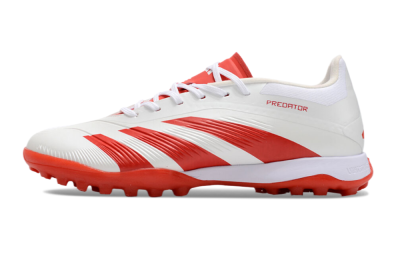 Adidas Predator 24 Elite TF Low-Tops Soccer Shoes - Beige/Red/White