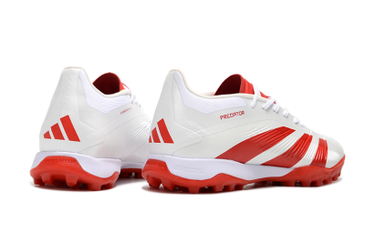 Adidas Predator 24 Elite TF Low-Tops Soccer Shoes - Beige/Red/White
