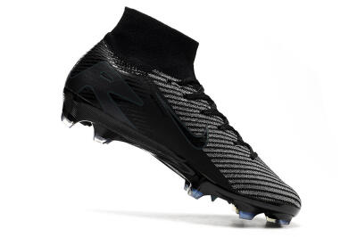 Nike Air Zoom Mercurial Superfly 10 Elite FG High-Tops Soccer Cleats - Black/Jade/Blue
