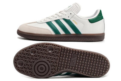 Adidas Samba Messi Indoor TF Low-Tops Soccer Shoes - Grey/White/Green