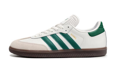 Adidas Samba Messi Indoor TF Low-Tops Soccer Shoes - Grey/White/Green