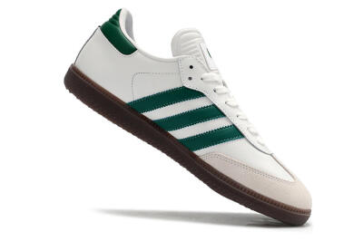 Adidas Samba Messi Indoor TF Low-Tops Soccer Shoes - Grey/White/Green