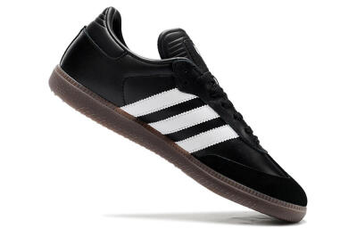 Adidas Samba Messi Indoor TF Low-Tops Soccer Shoes - Black/White/Brown