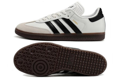 Adidas Samba Messi Indoor TF Low-Tops Soccer Shoes - Grey/White/Black