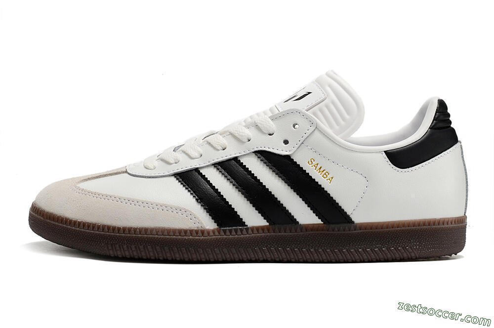 Adidas Samba Messi Indoor TF Low-Tops Soccer Shoes - Grey/White/Black 2