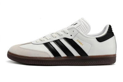 Adidas Samba Messi Indoor TF Low-Tops Soccer Shoes - Grey/White/Black