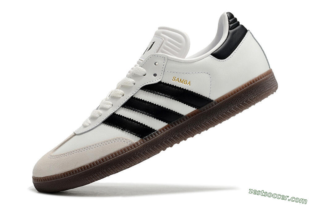 Adidas Samba Messi Indoor TF Low-Tops Soccer Shoes - Grey/White/Black 5