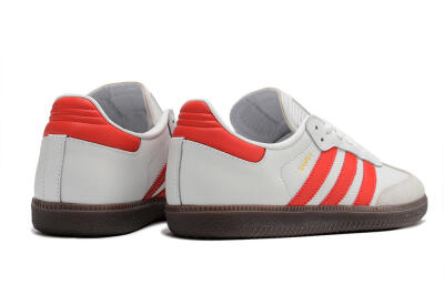 Adidas Samba Messi Indoor TF Low-Tops Soccer Shoes - Grey/White/Red