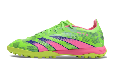 Adidas Predator 24 Elite TF Low-Tops Soccer Shoes - Yellow/Purple/Pink