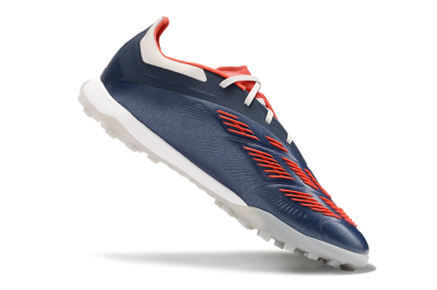 Adidas Predator 24 Elite TF Low-Tops Soccer Shoes - White/Blue/Red