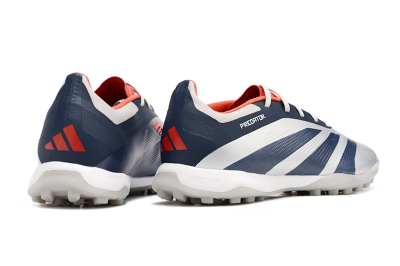 Adidas Predator 24 Elite TF Low-Tops Soccer Shoes - White/Blue/Red