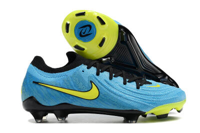Nike Phantom Luna Elite NU FG Low-Tops Soccer Cleats - Blue/Black/Yellow