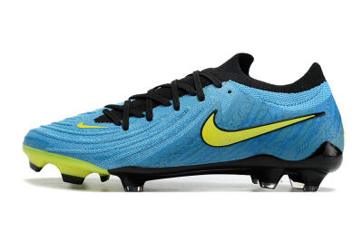 Nike Phantom Luna Elite NU FG Low-Tops Soccer Cleats - Blue/Black/Yellow