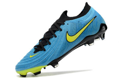 Nike Phantom Luna Elite NU FG Low-Tops Soccer Cleats - Blue/Black/Yellow