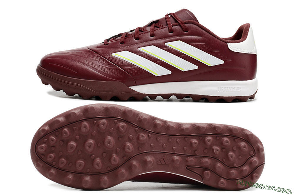 Adidas Copa Pure.3 TF Low-Tops Soccer Shoes - Red/White/Yellow 1