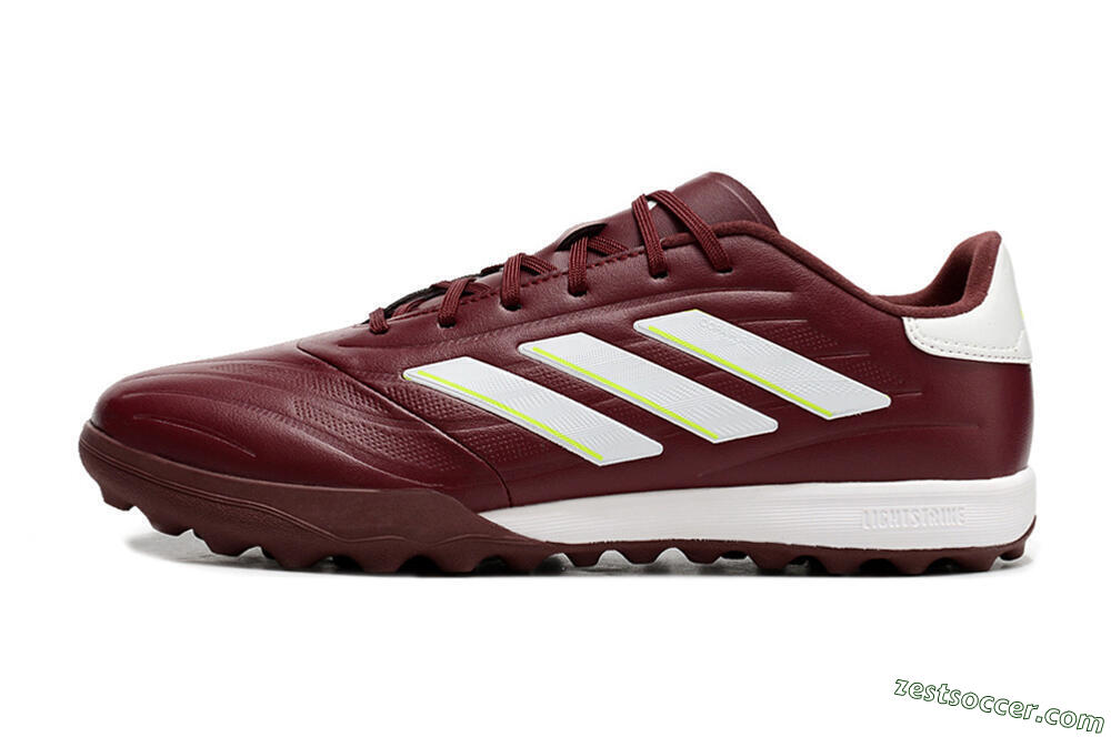 Adidas Copa Pure.3 TF Low-Tops Soccer Shoes - Red/White/Yellow 2