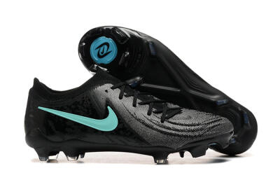 Nike Phantom Luna Elite FG Low-Tops Soccer Cleats - Grey/Black/Jade