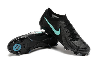 Nike Phantom Luna Elite FG Low-Tops Soccer Cleats - Grey/Black/Jade