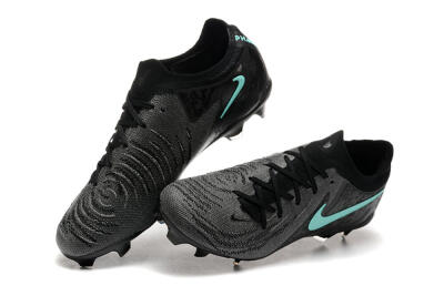 Nike Phantom Luna Elite FG Low-Tops Soccer Cleats - Grey/Black/Jade