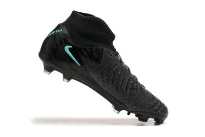 Nike Phantom Luna Elite FG High-Tops Soccer Cleats - Grey/Black/Jade