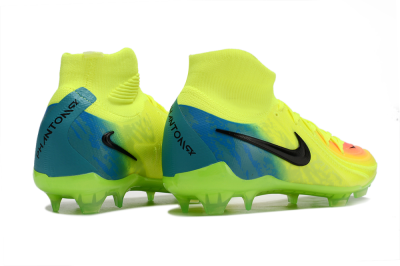 Nike Air Zoom Mercurial Superfly 10 Elite FG High-Tops Soccer Cleats - Yellow/Black/Orange
