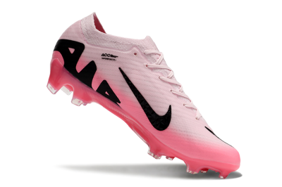 Nike Air Zoom Mercurial Vapor 15 Elite FG Low-Tops Soccer Cleats - Pink/Black