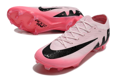 Nike Air Zoom Mercurial Vapor 15 Elite FG Low-Tops Soccer Cleats - Pink/Black