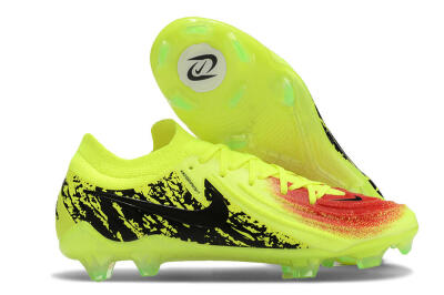 Nike Phantom Luna Elite NU FG Low-Tops Soccer Cleats - Yellow/Red/Black