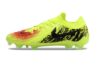 Nike Phantom Luna Elite NU FG Low-Tops Soccer Cleats - Yellow/Red/Black