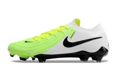 Nike Phantom Luna Elite NU FG Low-Tops Soccer Cleats - Green/White/Black
