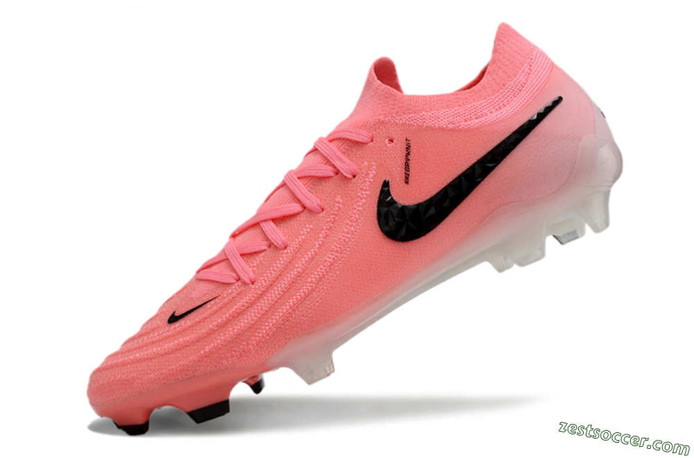 Nike Phantom Luna Elite FG Low-Tops Soccer Cleats - Pink/Black 5