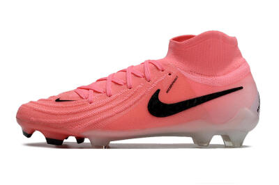 Nike Phantom Luna Elite FG High-Tops Soccer Cleats - Pink/Black