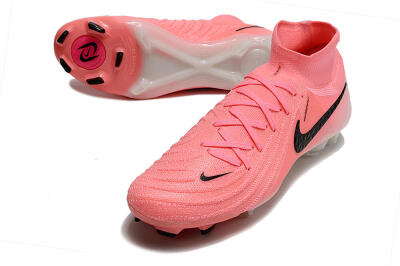 Nike Phantom Luna Elite FG High-Tops Soccer Cleats - Pink/Black