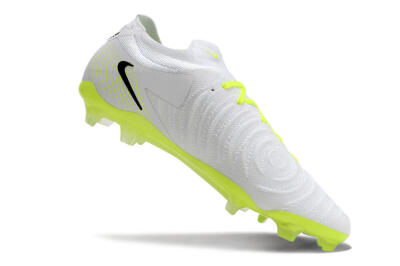 Nike Phantom Luna Elite NU FG Low-Tops Soccer Cleats - White/Yellow/Black