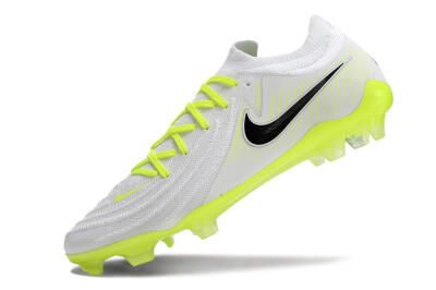 Nike Phantom Luna Elite NU FG Low-Tops Soccer Cleats - White/Yellow/Black