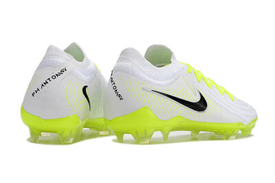 Nike Phantom Luna Elite NU FG Low-Tops Soccer Cleats - White/Yellow/Black