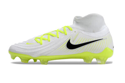 Nike Phantom Luna Elite NU FG Low-Tops Soccer Cleats - White/Yellow/Black