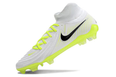 Nike Phantom Luna Elite NU FG Low-Tops Soccer Cleats - White/Yellow/Black