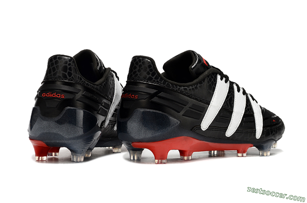 Adidas Predator 94 FG Limited Edition FG Low-Tops Soccer Cleats - Black/Red/White 6