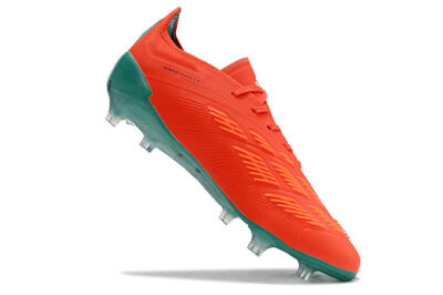 Adidas Predator Accuracy FG Low-Tops Soccer Cleats - Red/White/Green