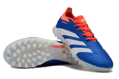 Adidas Predator 24 Elite TF Low-Tops Soccer Shoes - Blue/Red/White