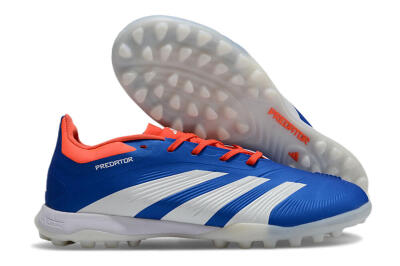 Adidas Predator 24 Elite TF Low-Tops Soccer Shoes - Blue/Red/White