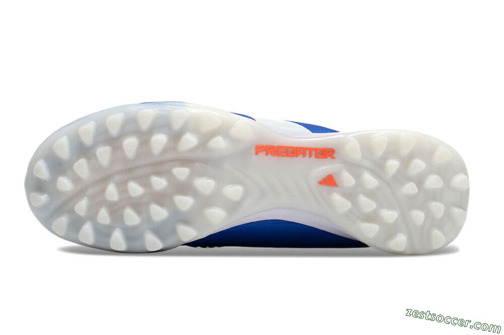 Adidas Predator 24 Elite TF Low-Tops Soccer Shoes - Blue/Red/White 6