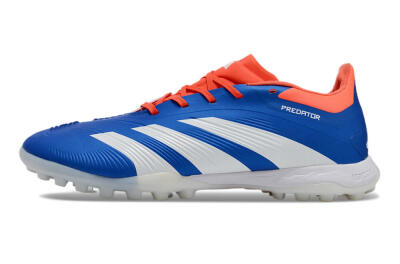 Adidas Predator 24 Elite TF Low-Tops Soccer Shoes - Blue/Red/White