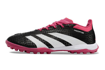Adidas Predator 24 Elite TF Low-Tops Soccer Shoes - Black/Red/White