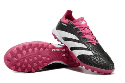 Adidas Predator 24 Elite TF Low-Tops Soccer Shoes - Black/Red/White